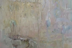 Wintertag / Öl/Leinwand / 50 x 70