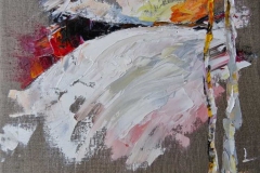 Birken. März / Öl/Leinwand / 30x24
