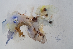 Hund / Aquarell / 15 x 10