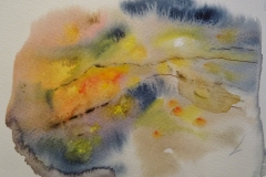Auf der Wiese / Aquarell / 18x13