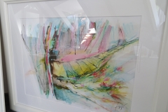 Wiese Bunt / Pastellkreide/Mischtechnik / 42x29