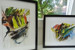 Kopfweiden / Aquarell / 20x29 und 29x20