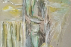 Die vielen Horizonte / Pastellkreide / 29x42 / - nicht zu erwerben -