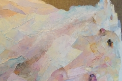 Santorini. Fragment / Öl/Leinwand / 50x70