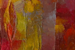 Herbst Rot / Öl/Leinwand / 18x24
