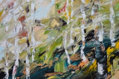 Birken. Juli / Öl/Leinwand / 40x60 / - verkauft -