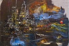 New York Motive / Öl/Leinwand / 20x20 / - verkauft -