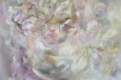 Rosen / Öl/Leinwand / 50x40 / - verkauft -
